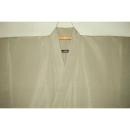 拾11521RM シルク化繊お召調 男着物単衣 裄72丈141К芭蕉色の無地 新品 茶人好み 洗える