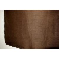 拾11545 シルク化繊丹後縮緬お召調 男着物袷 裄72丈146К金茶色 新品 色紋付 家紋選べます