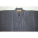 拾11554RM シルク化繊お召調 男着物単衣 裄68丈137К利休鼠色の無地 新品 茶人好み 洗え