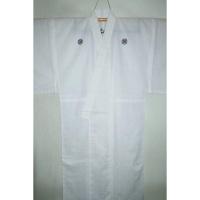 【袴用着物4サイズ】遠州平織夏紬・綿上布 男性用・袴用着物単衣К 夏の紋付 紋指定可能 白い紋付