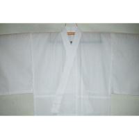 【袴用着物4サイズ】 遠州平織夏紬・綿上布 男性用・袴用着物単衣 К新品 白無地 拾