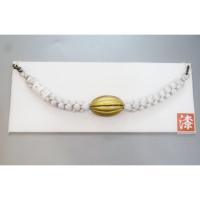 弐12010RM 漆細工の男物羽織紐 К皆中オリジナル一点物 銀ネズの組紐 新品 作家物一点物