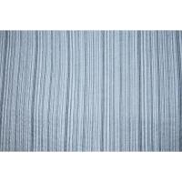 新しじら織・遠州織 男着物単衣 透かし織・白色の五月雨 皺になりにくくなりました 襦袢をつけても