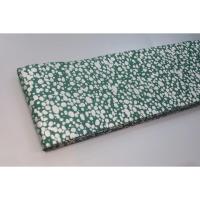 弐11084RM 男角帯 本絹西陣織К青緑地に曜変天目文様 新品 全通両面 別誂え