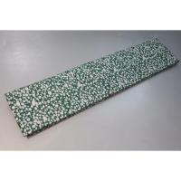 弐11084RM 男角帯 本絹西陣織К青緑地に曜変天目文様 新品 全通両面 別誂え