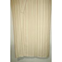 拾11089RM シルク化繊丹後縮緬調 男着物袷 裄74丈140К芭蕉色の濃淡 粋縞 洗える江戸小紋