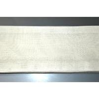 拾10859RM 上州本麻上布К弩級の逸品夏の麻 男角帯 乳白色の螺旋幡織 新品 裏は白無地