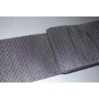 拾10528RM 男角帯 高級化繊桐生織 К藍紺色 鎧段違い文様 新品