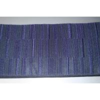 拾10528RM 男角帯 高級化繊桐生織 К藍紺色 鎧段違い文様 新品