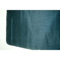 拾11169RM シルク化繊丹後縮緬お召調 男着物袷 裄72丈145К青緑お納戸色・無地感 茶人好み