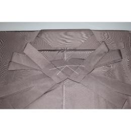 拾袴3012R 能楽仕舞用 本絹米澤平馬乗仕舞袴紐下91К墨茶色無地 新品仕立て 観世流能楽師仕様