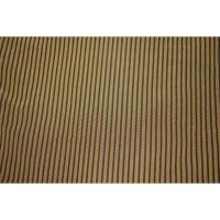 拾袴10311 本絹西陣織馬乗仕舞袴 紐下83К金茶に黒の棒縞 中古極美品 能楽仕舞用