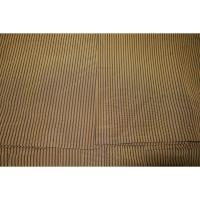 拾袴10311 本絹西陣織馬乗仕舞袴 紐下83К金茶に黒の棒縞 中古極美品 能楽仕舞用