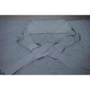 拾袴10661 シルク化繊西陣織 仕舞袴 紐下82К青灰銀ネズの絽の織 中古美品 能楽仕舞用