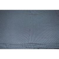 拾袴10661 シルク化繊西陣織 仕舞袴 紐下82К青灰銀ネズの絽の織 中古美品 能楽仕舞用