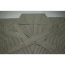 拾袴11174 本絹西陣平織 馬乗・仕舞袴 紐下85К鉄茶色にスジ縞 能楽仕舞用 ※考慮品