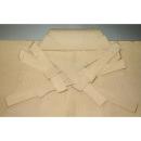 拾袴11175 本絹西陣平織 馬乗・仕舞袴 紐下84К淡黄色にスジ縞 能楽仕舞用 ※考慮品