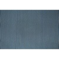 拾袴11176 本絹西陣平織 馬乗・仕舞袴 紐下85К青灰銀ネズにスジ縞 新品 能楽仕舞用