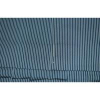 拾袴11176 本絹西陣平織 馬乗・仕舞袴 紐下85К青灰銀ネズにスジ縞 新品 能楽仕舞用