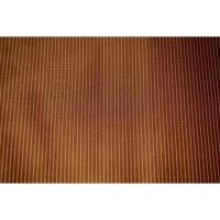 拾袴11177 本絹西陣平織 馬乗・仕舞袴 紐下85К紅殻・赤茶色にスジ縞 新品同様 能楽仕舞用