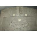 拾裃11178 本絹西陣平織 裃の上下セット 肩衣と馬乗・仕舞袴 紐下82К網代 丸に蔦  ※考慮品