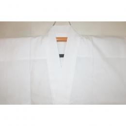 【純白作業着(作務衣)4サイズ】上衣とズボンの上下セット 堅牢織 神社寺院・奉職法務用