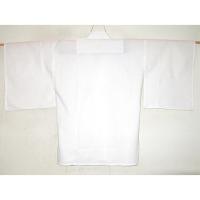 女性白半襦袢【M〜LLの3サイズ】綿白地に白の襟 綿100%の希少な半襦袢 襟芯入りの堅牢仕立て