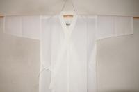 【8サイズ】弓道・男性用 筒袖・着物下道衣 К 厳寒期の肌脱ぎ防寒用 クリーム色