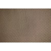 拾11249RM シルク化繊丹後縮緬調 男着物袷 裄71丈148К金茶色地の毘沙門亀甲文様 洗える江