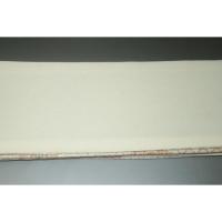 弐11267RM 男角帯 シルク化繊西陣織К伽羅色地金襴の七宝矢車文様 全通 新品別誂え